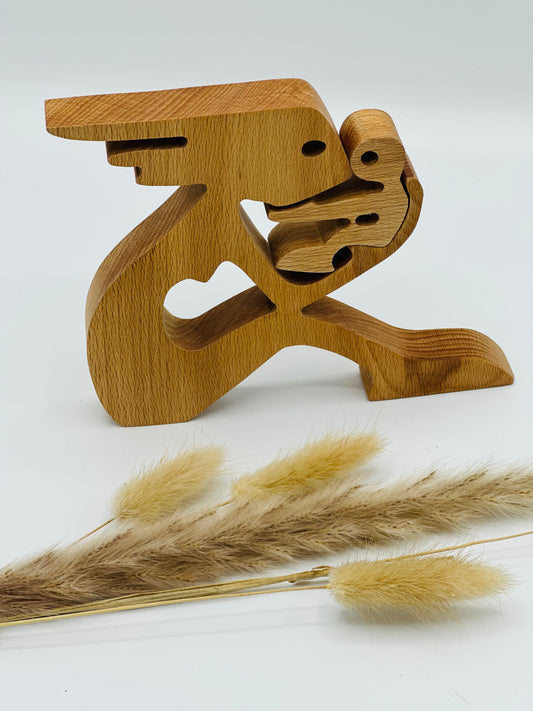Holzpuzzle „Mutter & Baby“