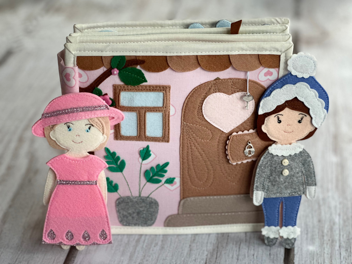 Quiet Book „Puppenhaus“