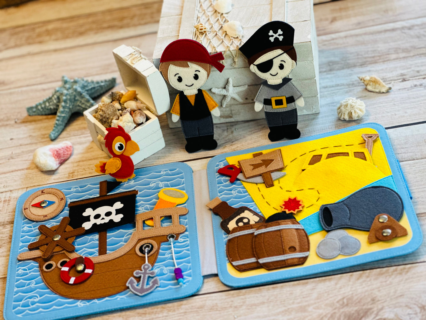 Quiet Book „Piraten Ahoi“