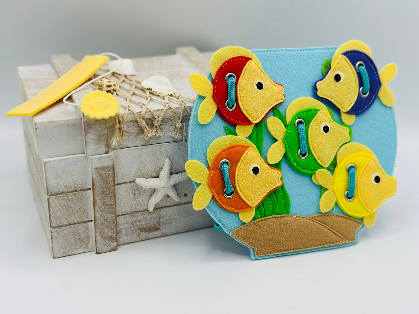 Angelspiel und Fädelspiel „Aquarium“