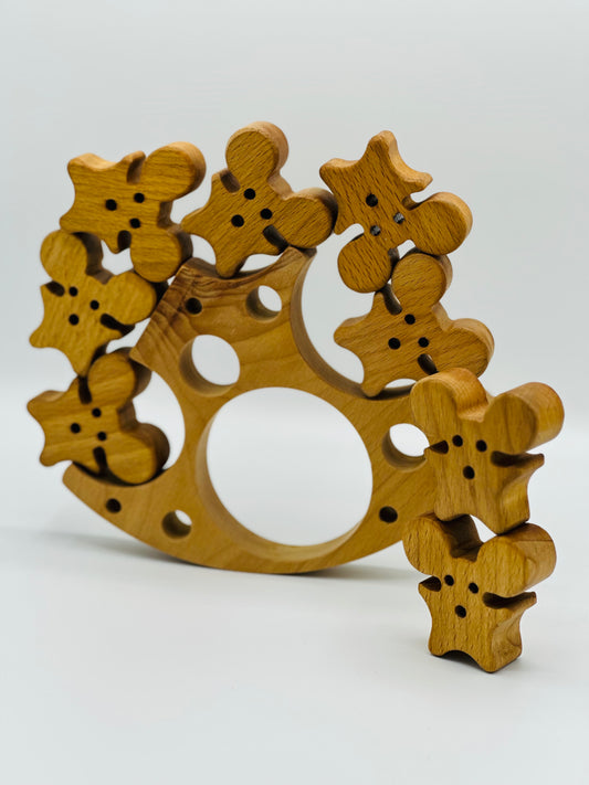 Balance-Spiel „Mice ans Chees“