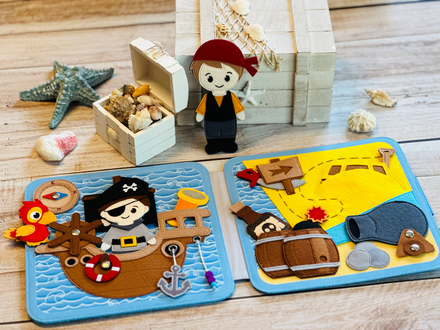 Quiet Book „Piraten Ahoi“