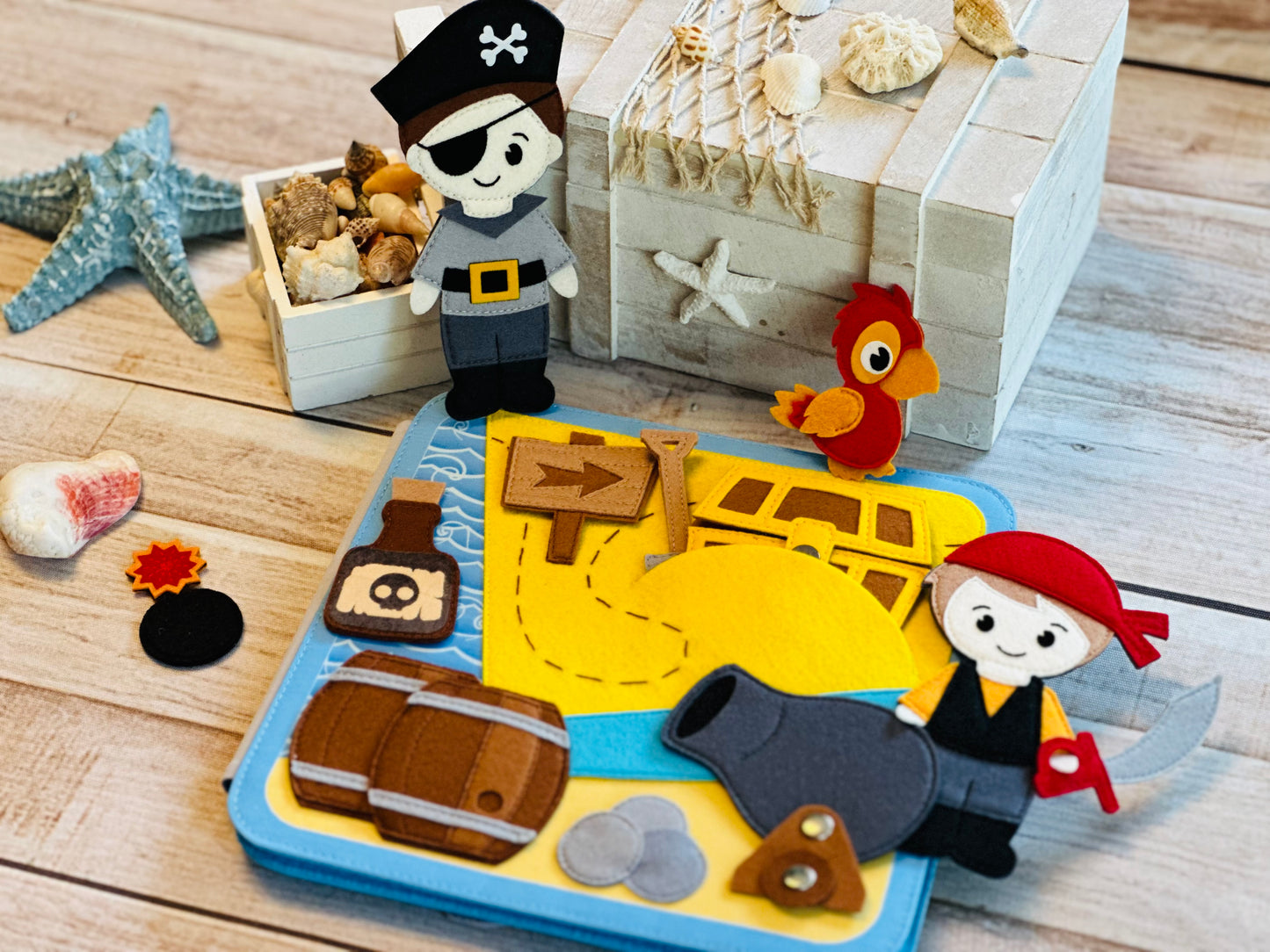 Quiet Book „Piraten Ahoi“