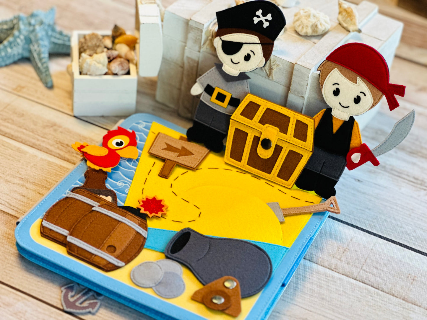 Quiet Book „Piraten Ahoi“