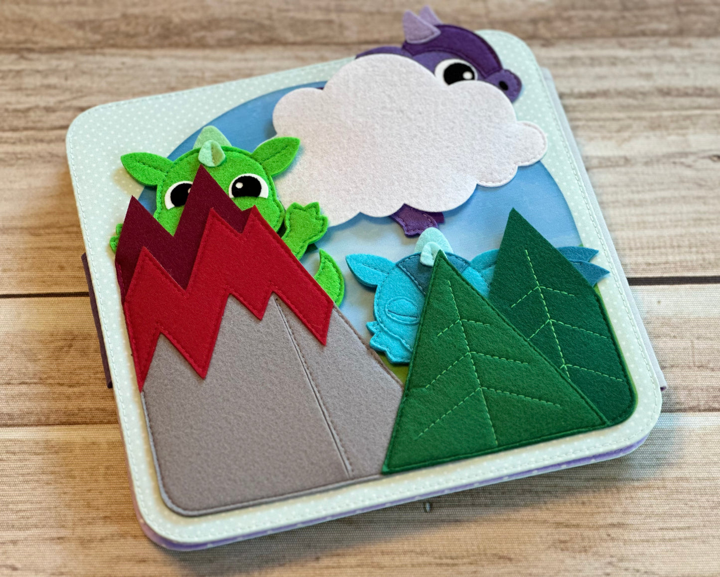 Quiet Book „Dinowelt“