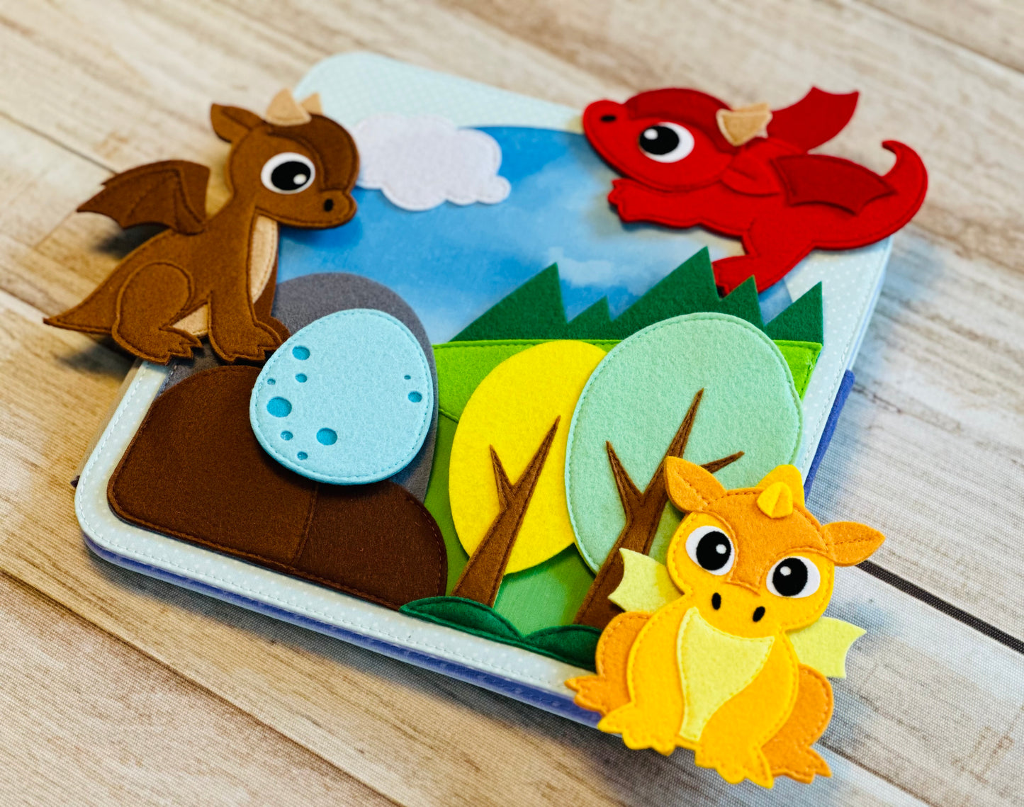 Quiet Book „Dinowelt“