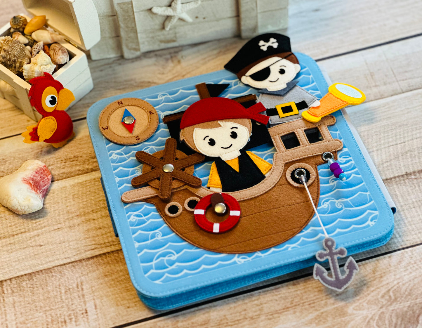 Quiet Book „Piraten Ahoi“