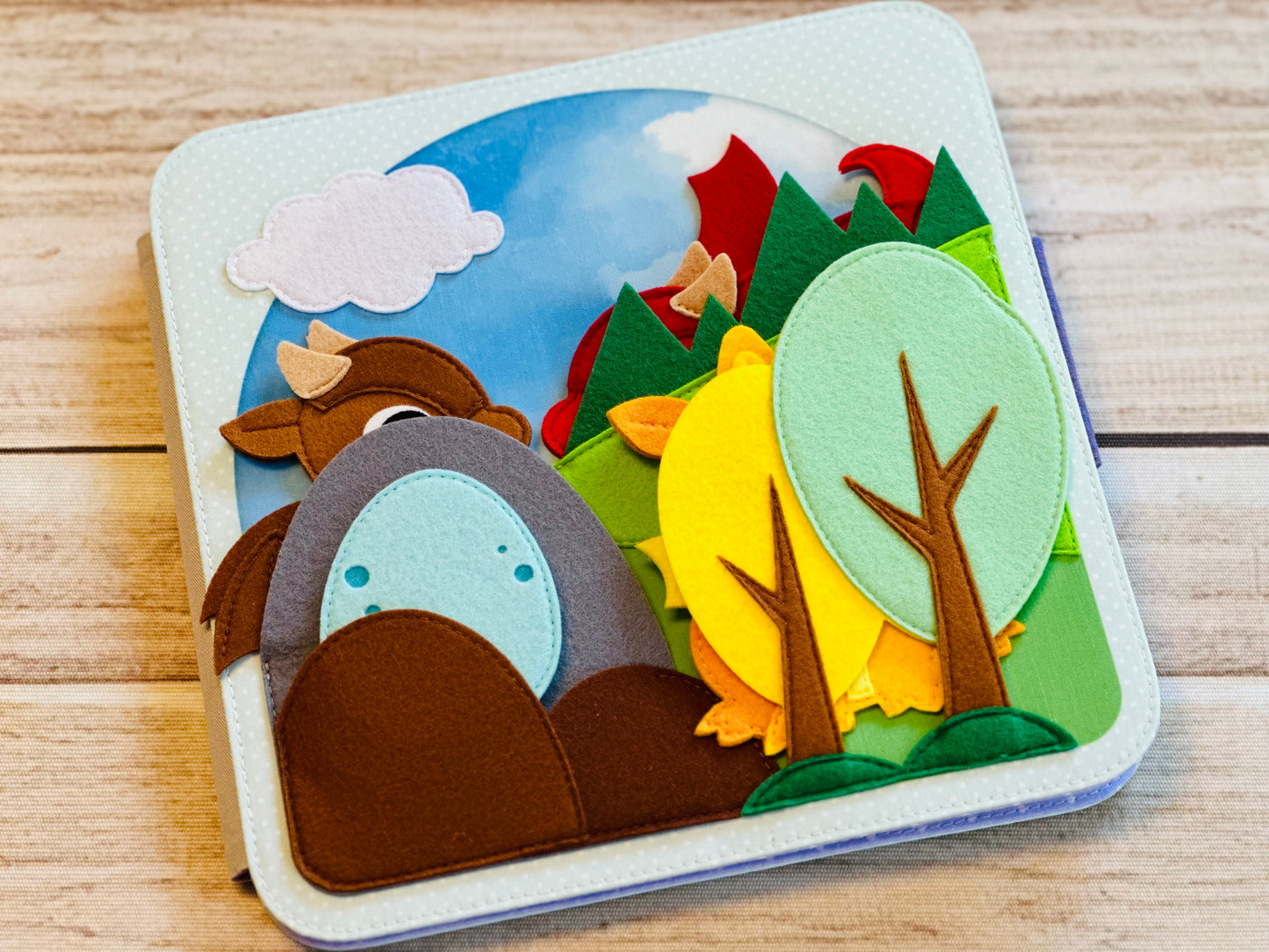 Quiet Book „Dinowelt“