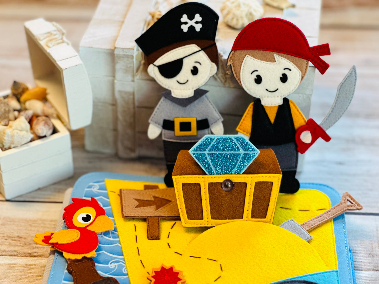 Quiet Book „Piraten Ahoi“