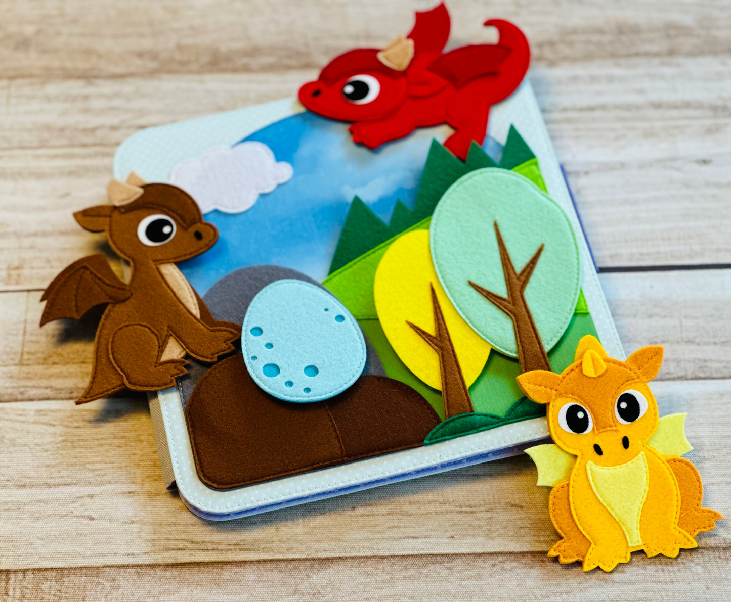 Quiet Book „Dinowelt“