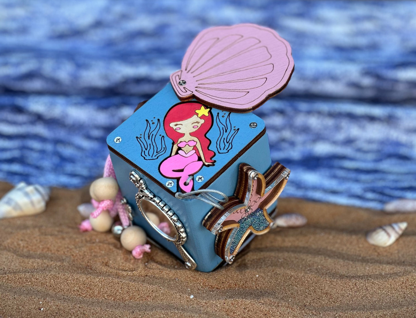 Busy Cube „Mermaid“