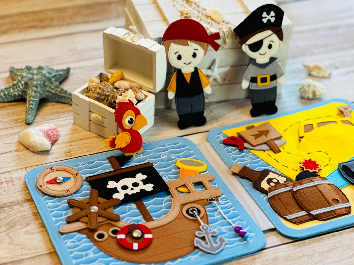 Quiet Book „Piraten Ahoi“