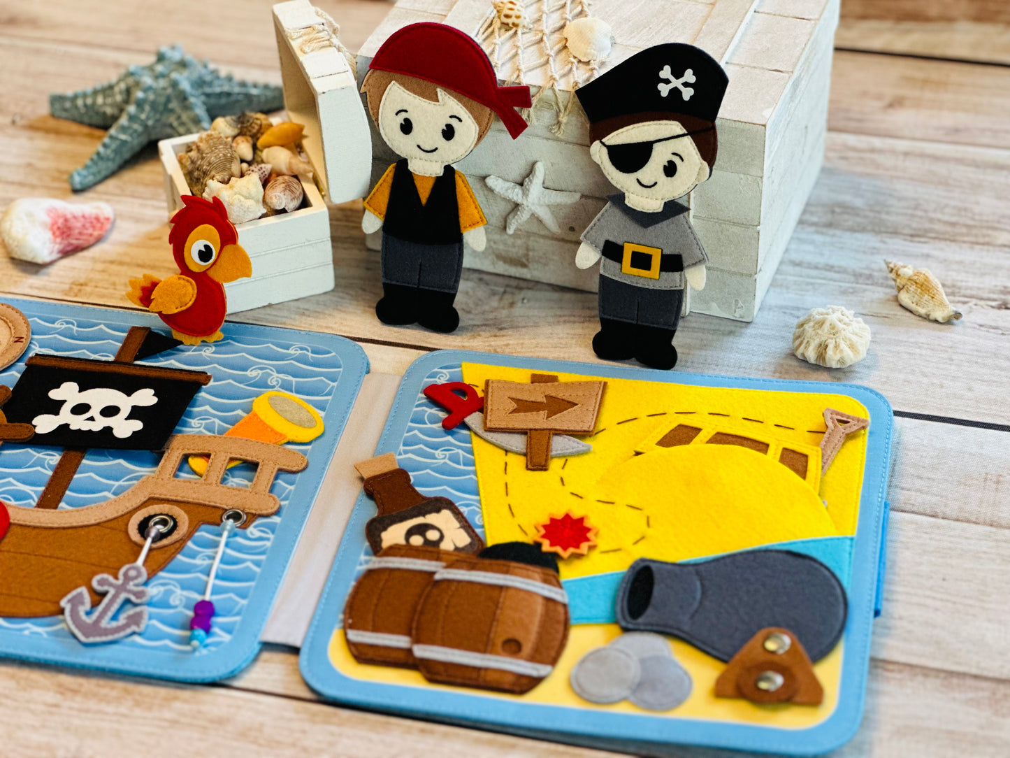 Quiet Book „Piraten Ahoi“