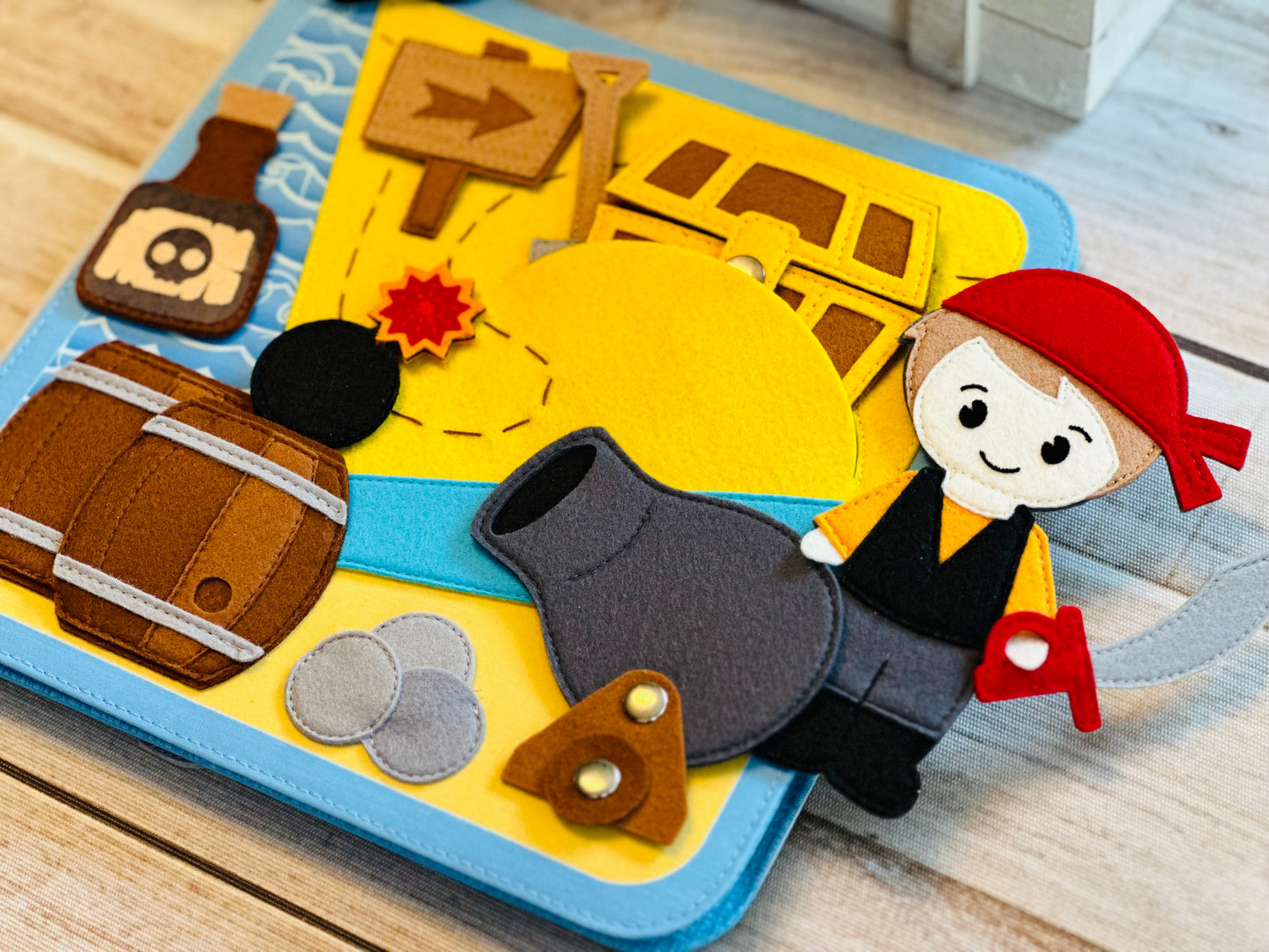 Quiet Book „Piraten Ahoi“