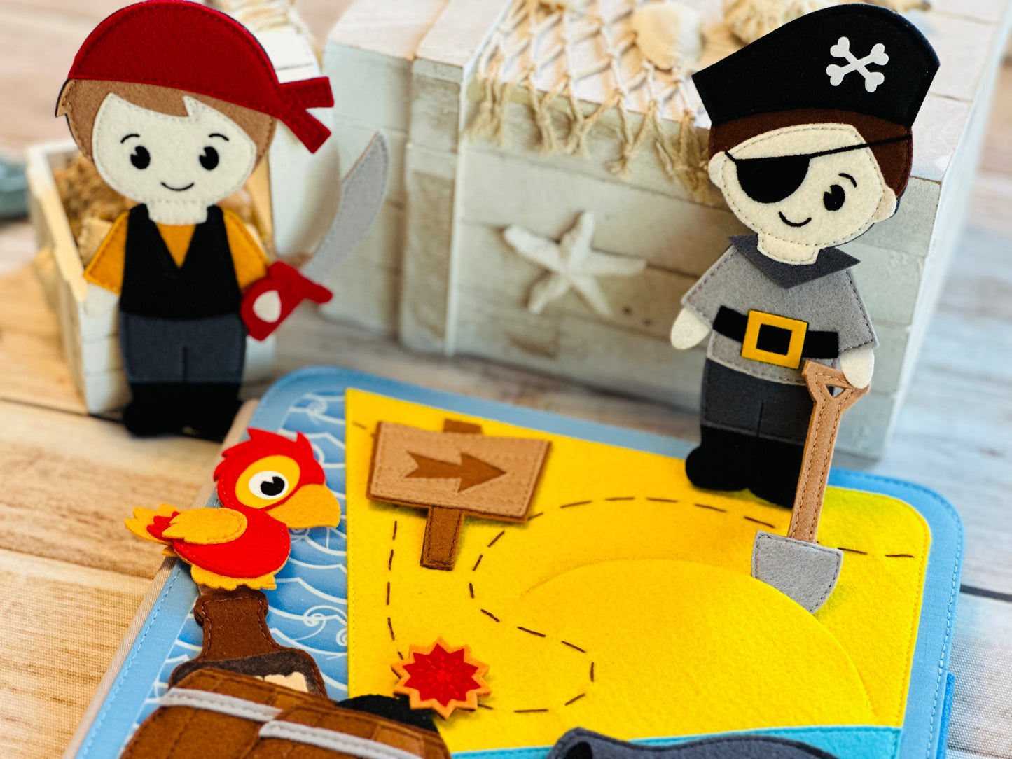 Quiet Book „Piraten Ahoi“