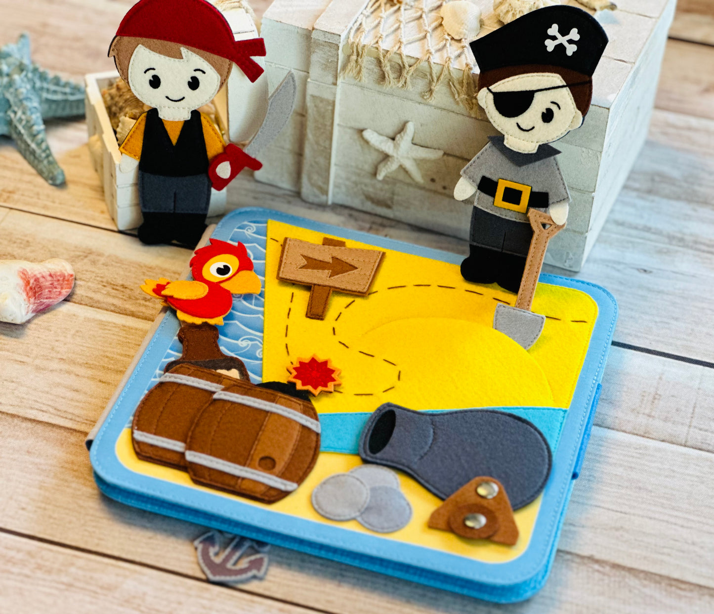 Quiet Book „Piraten Ahoi“