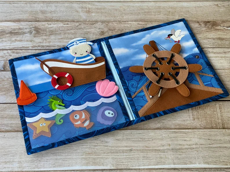 Quiet Book „Auf dem See“