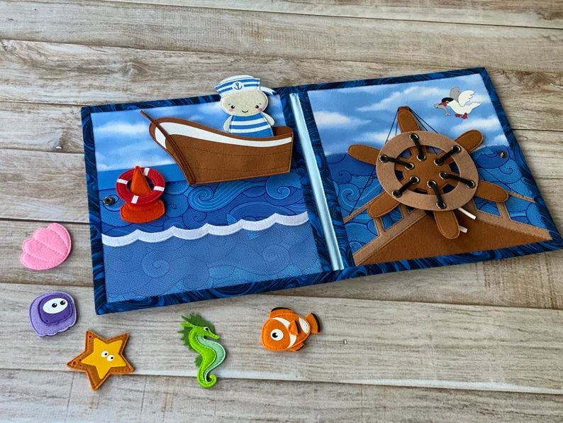 Quiet Book „Auf dem See“