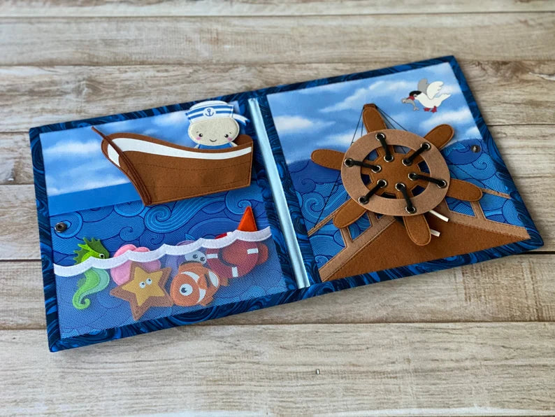 Quiet Book „Auf dem See“