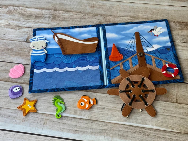 Quiet Book „Auf dem See“