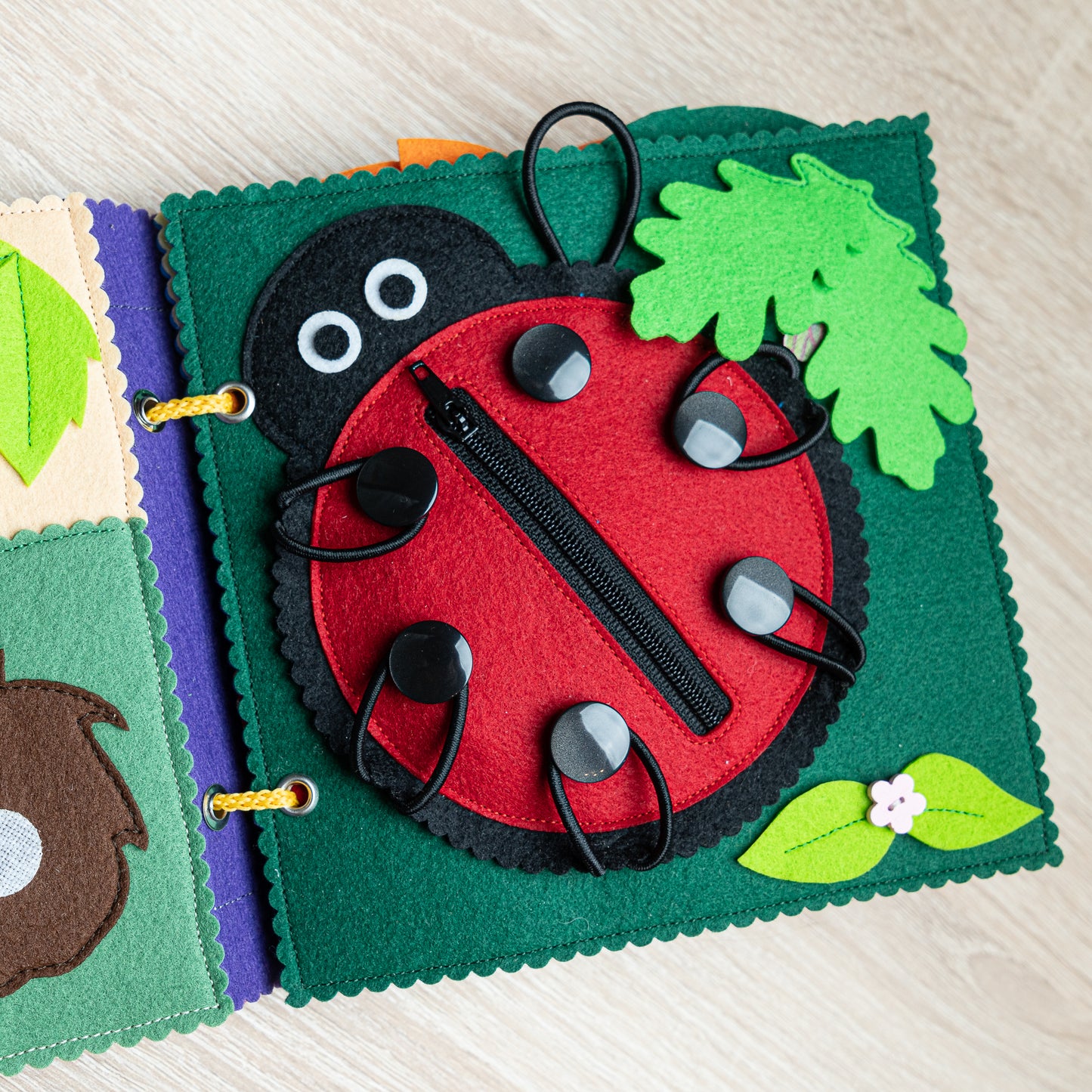 Quiet Book „Schnecke“