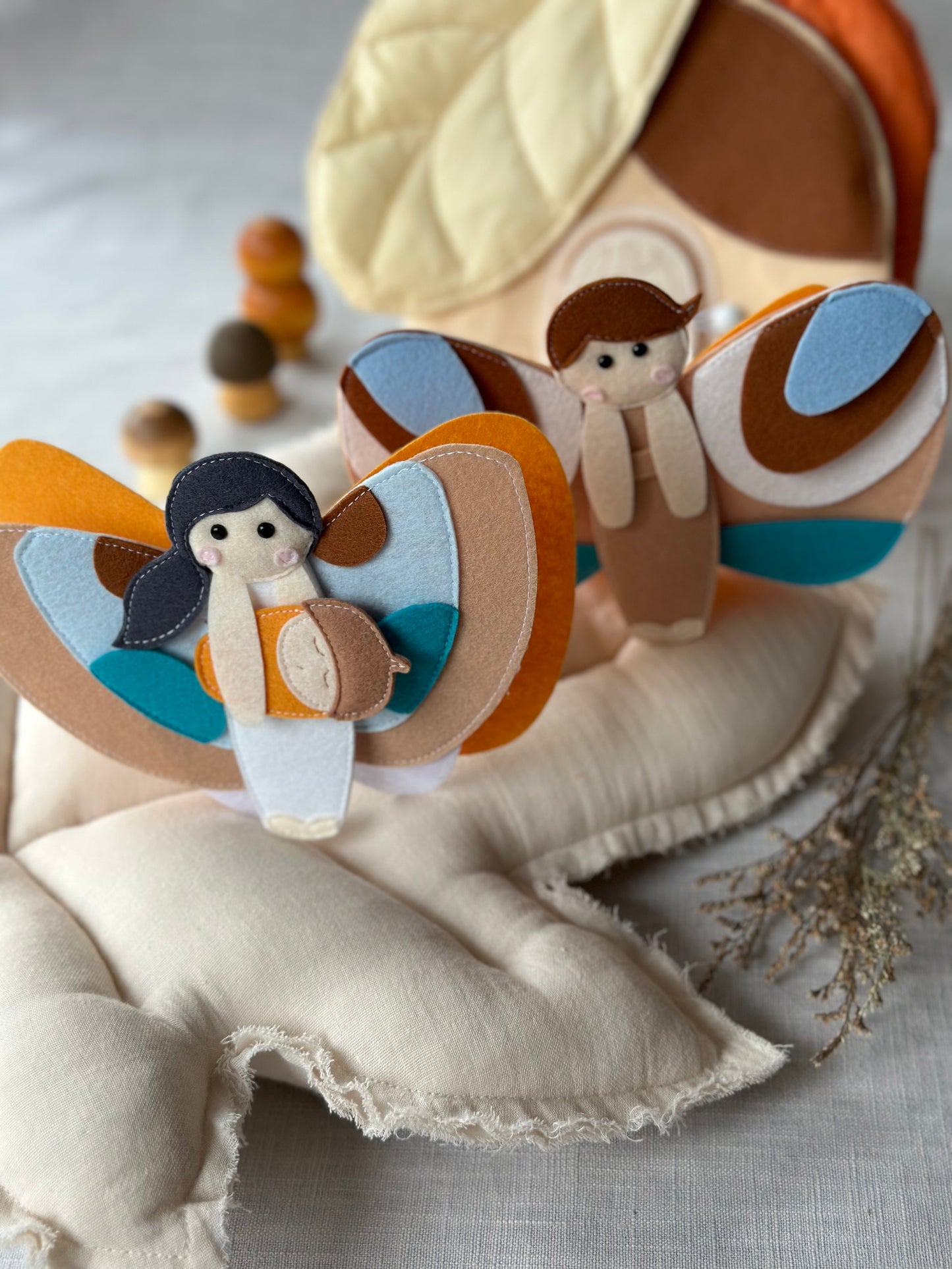 Quiet Book „Häuschen im Wald“