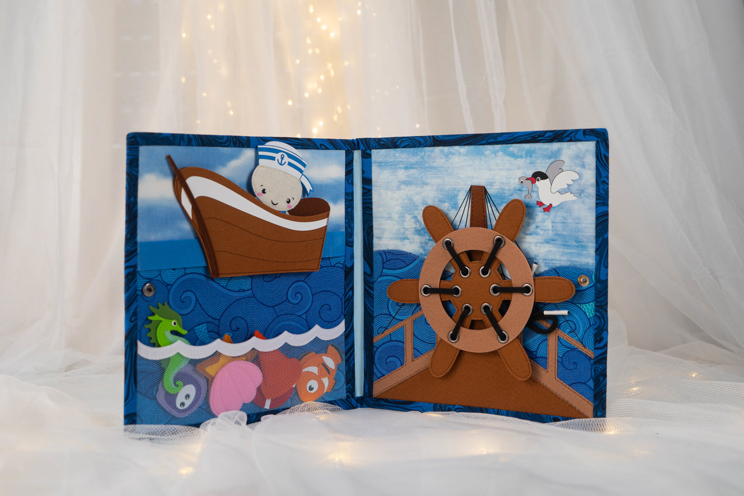 Quiet Book „Auf dem See“