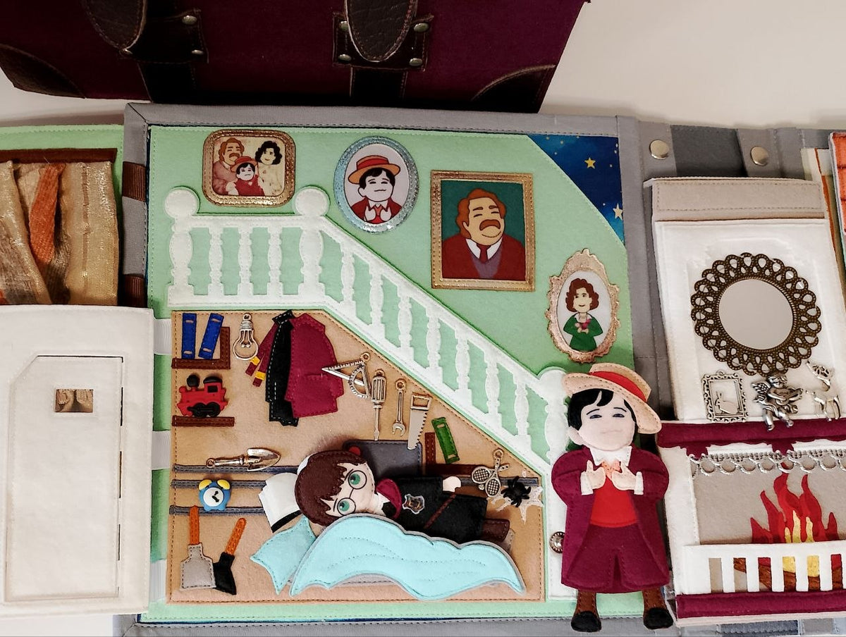 Quiet Book „Das Haus auf Privet Drive“