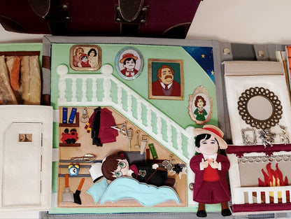 Quiet Book „Das Haus auf Privet Drive“