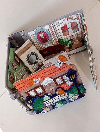 Quiet Book „Das Haus auf Privet Drive“
