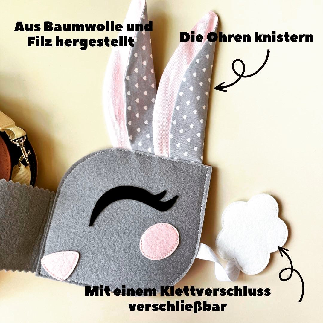 Mini Quiet Book „Hase“