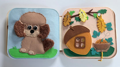 Quiet Book „Kleine Tierfreunde“