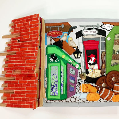 Quiet Book „Die magische Gasse“