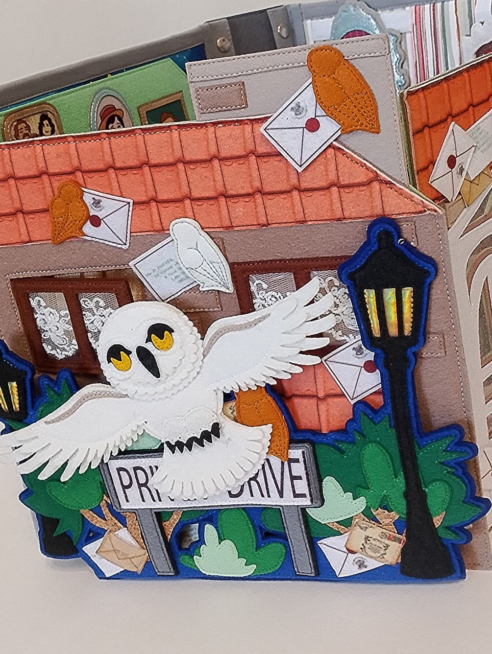 Quiet Book „Das Haus auf Privet Drive“