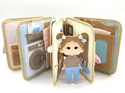 Quiet Book „Puppenhaus“