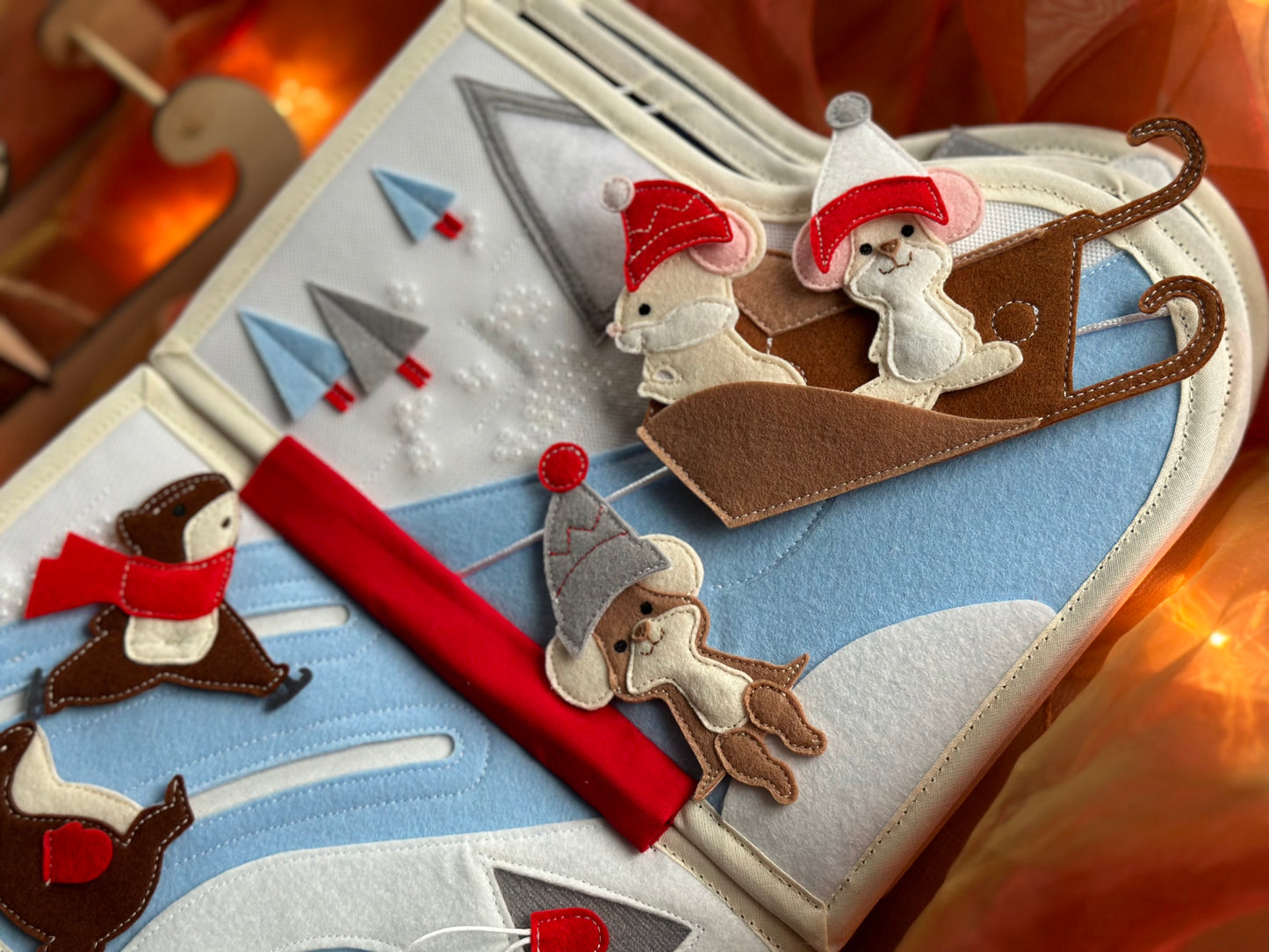 Quiet Book „XMAS-MICE“