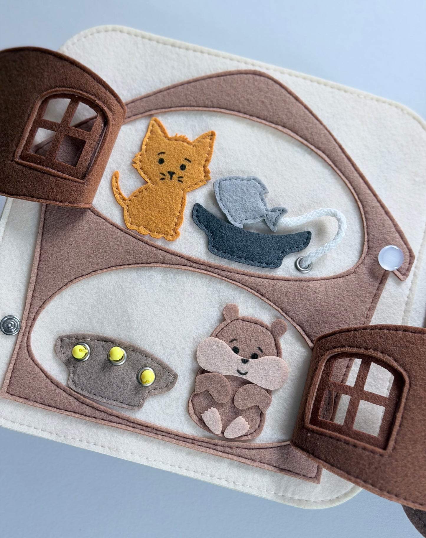 Quiet Book „Kleine Tierfreunde“