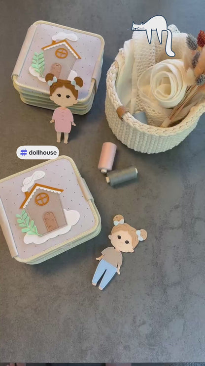 Quiet Book „Puppenhaus“