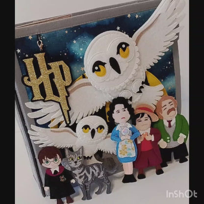 Quiet Book „Das Haus auf Privet Drive“